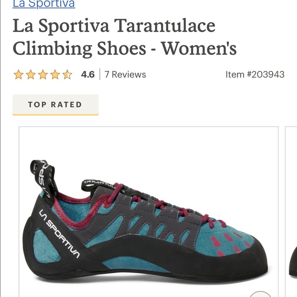 La Sportiva Tarantulace Climbing Shoes - Women's